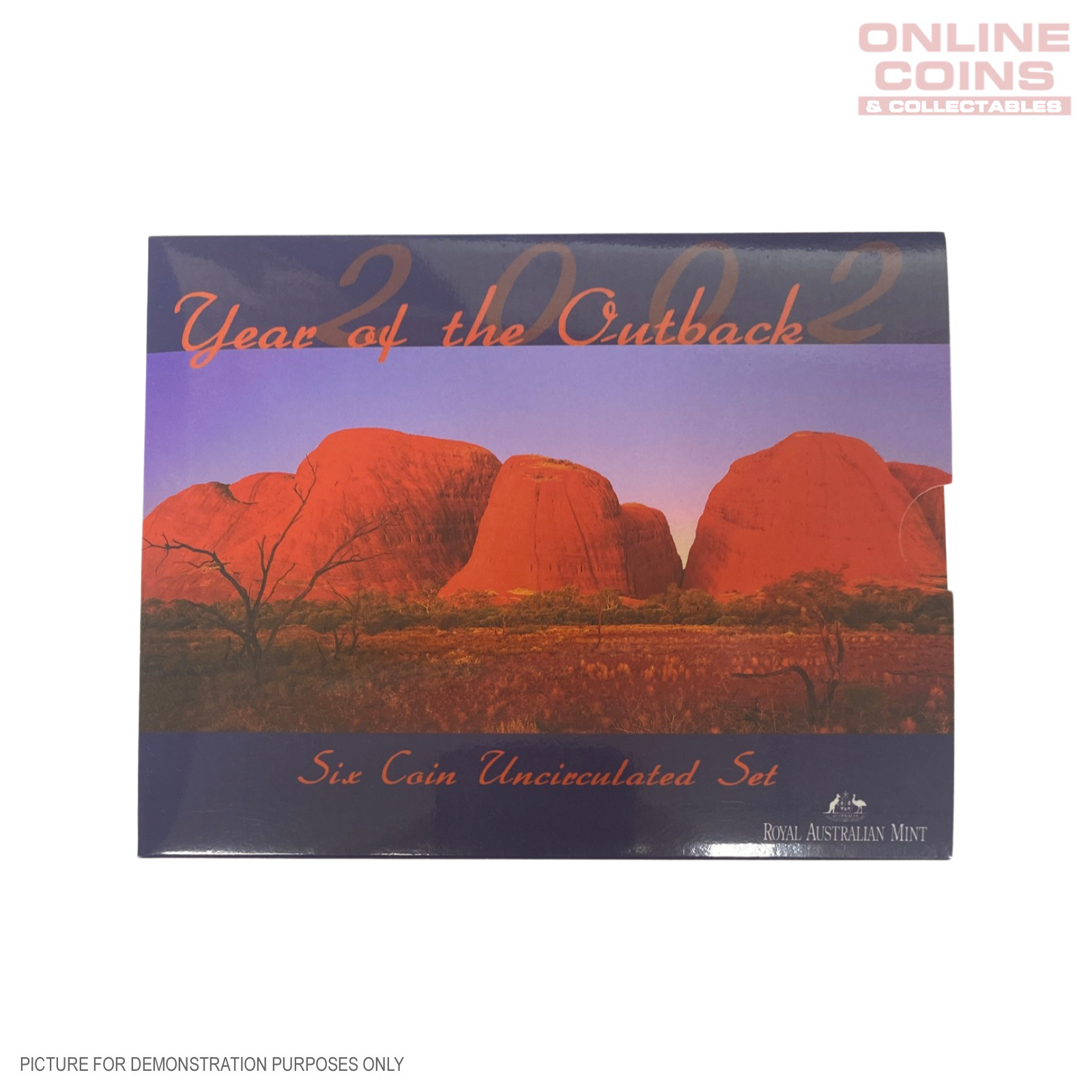 2002 Six Coin Uncirculated Year Set - Year of the Outback